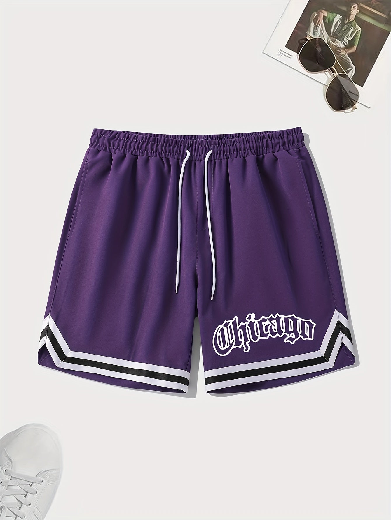 Men's 'Chicago' Basketball Shorts - Summer Style Must-Have!