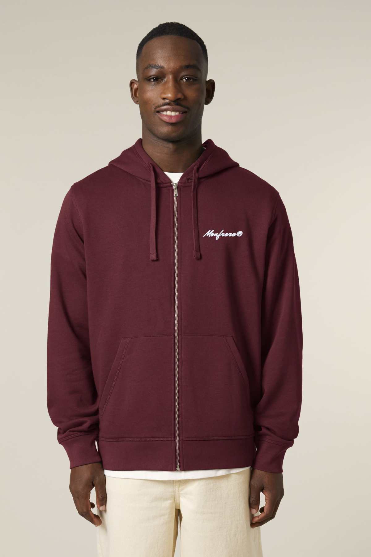 White Label Stick Iconic Unisex-Zip-Hoodie