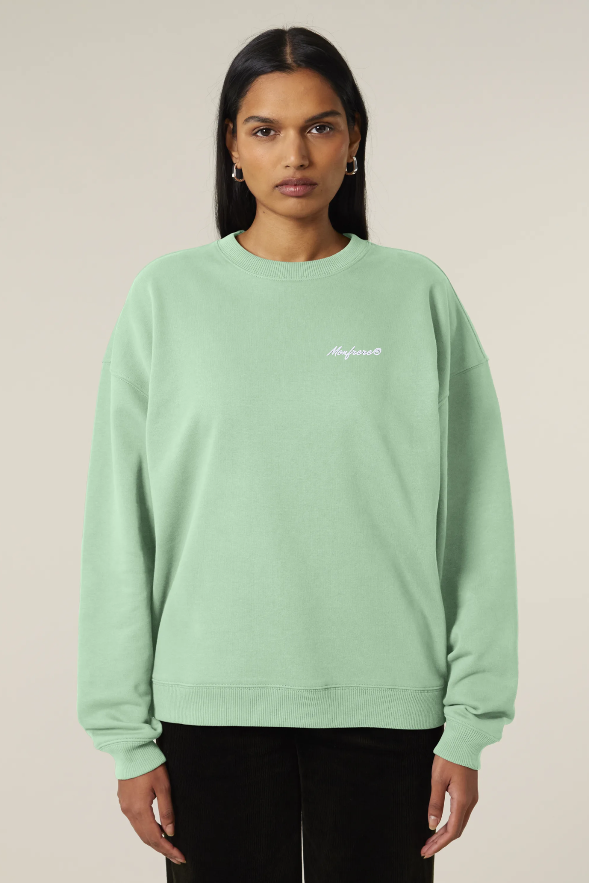 White Label Stick Oversize-Crewneck-Sweatshirt