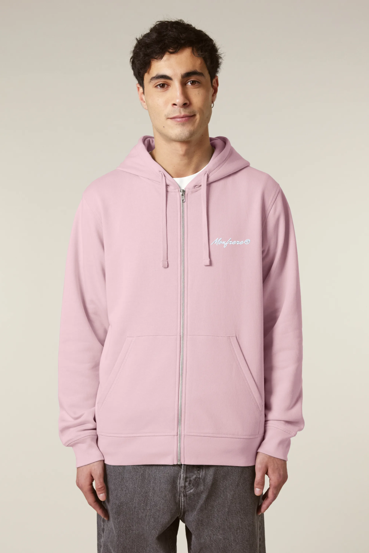 White Label Stick Iconic Unisex-Zip-Hoodie