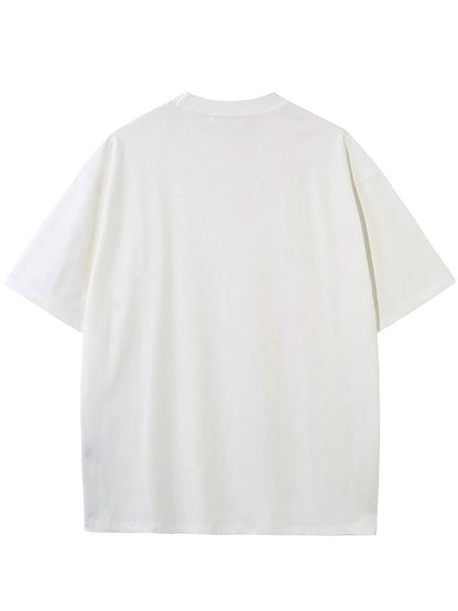 INSOMNIA" Men's Masked Mode T-Shirt - Vintage Style, Lightweight Fabric, Machine Washable