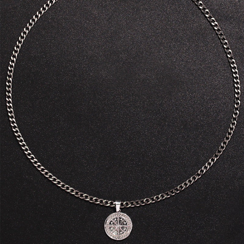 Stylish Stainless Steel Men's Necklace - Fashionable & Durable PV59241