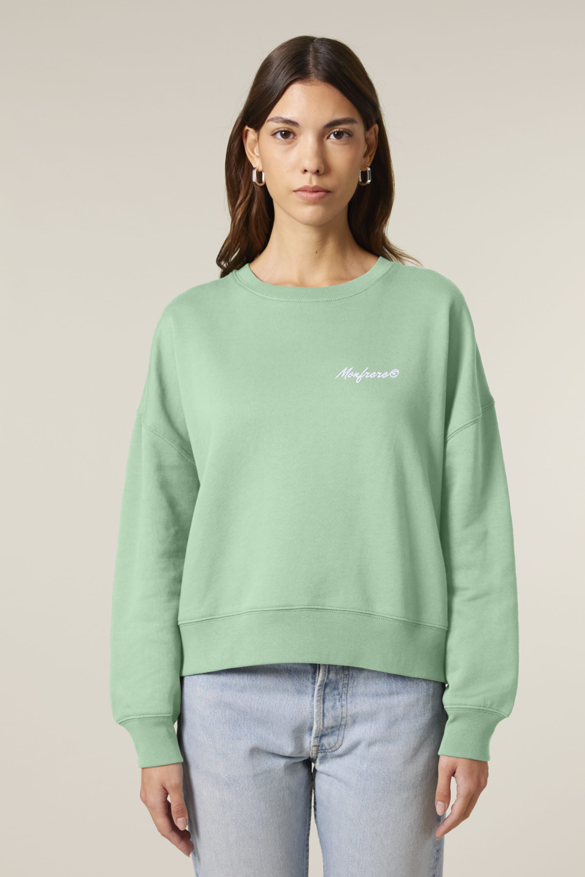 White Label Stick Damen-Crewneck-Sweatshirt