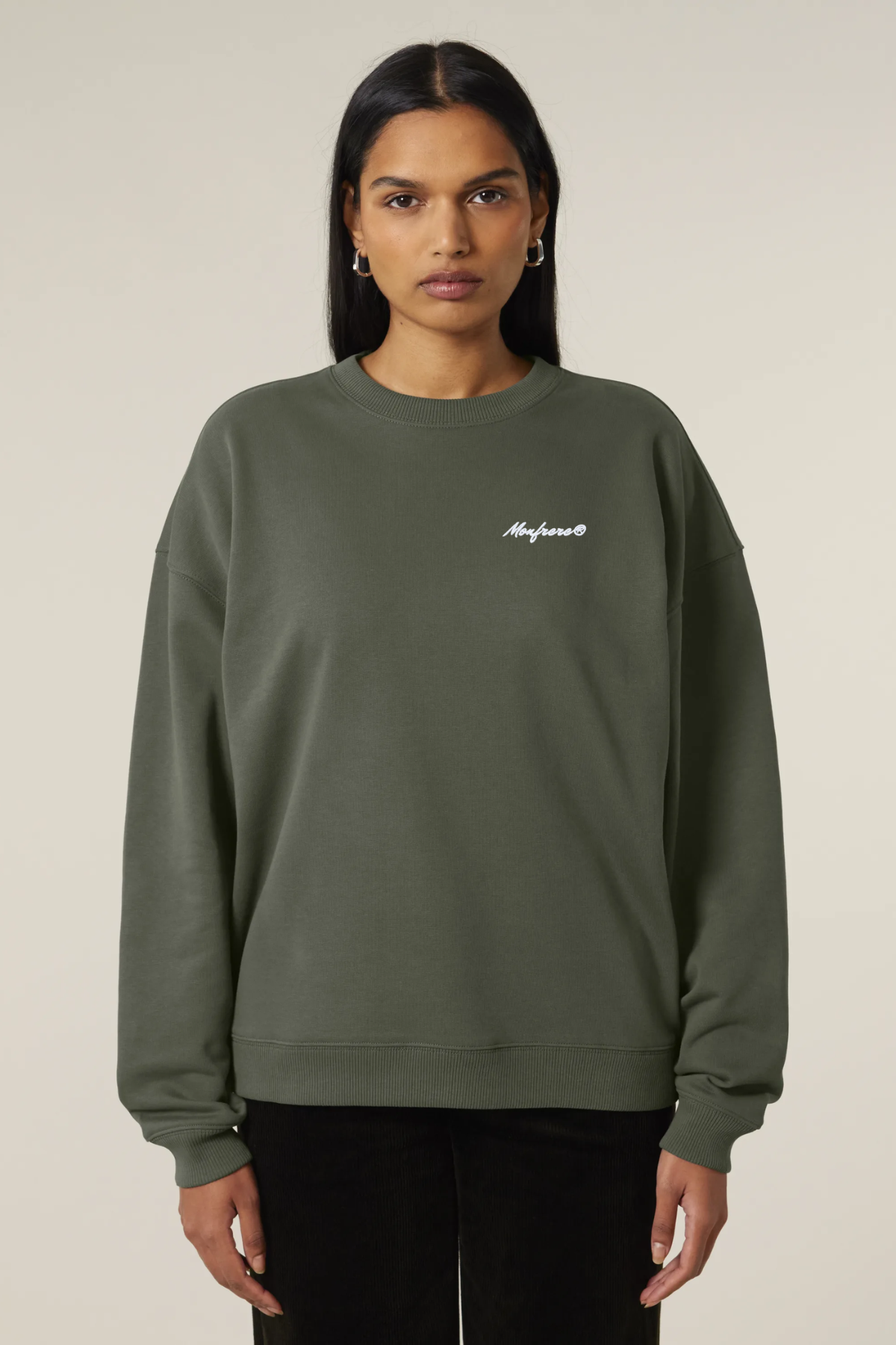 White Label Stick Oversize-Crewneck-Sweatshirt