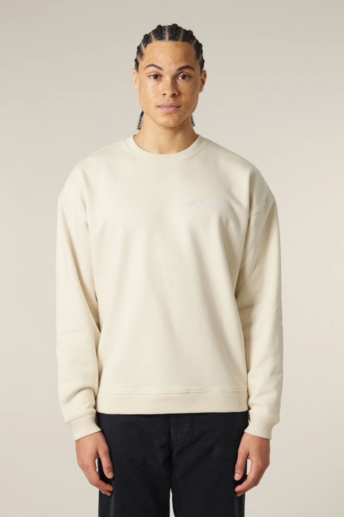 White Label Stick Oversize-Crewneck-Sweatshirt