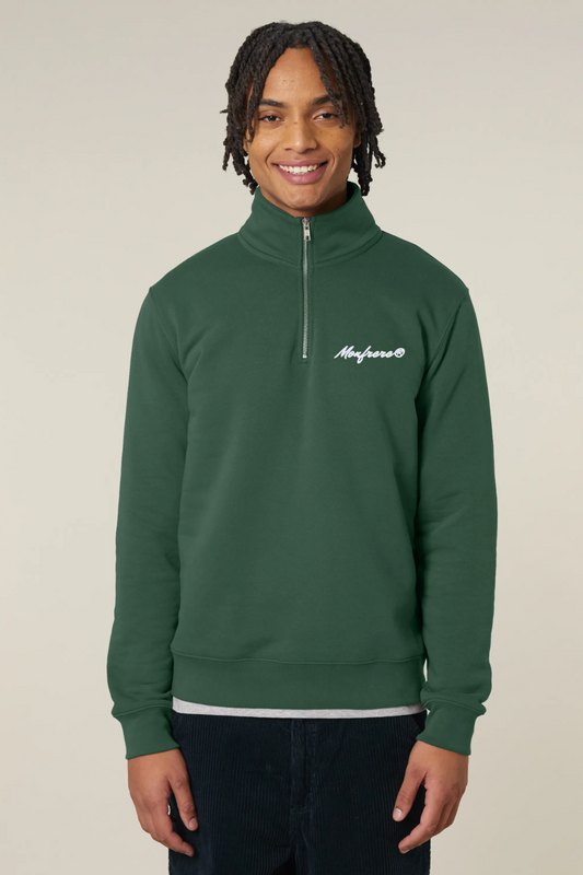 White Label Stick Unisex-Quarter-Zip-Sweatshirt