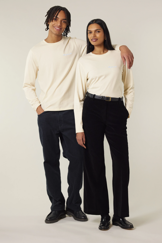 White Label Stick Unisex-Langarmshirt