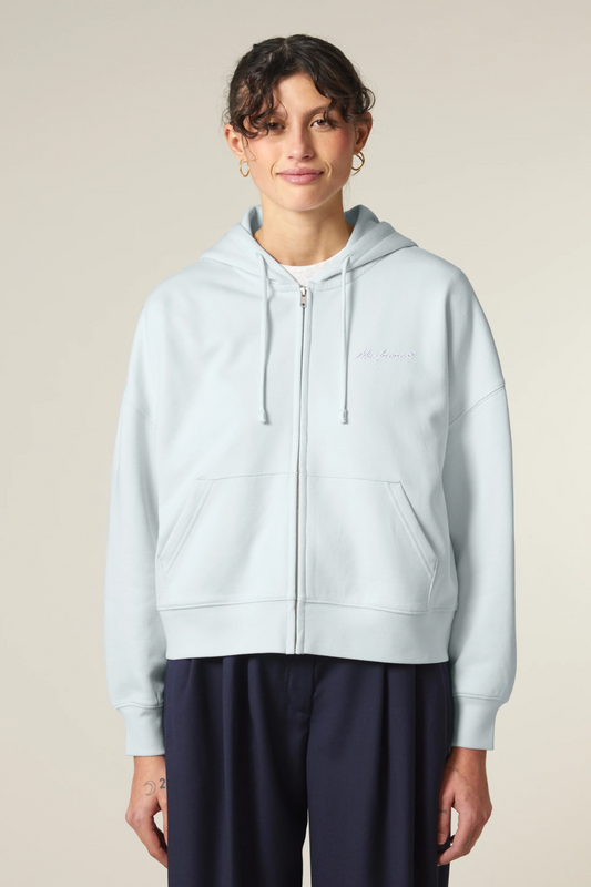 White Label Stick Damen-Zip-Thru-Hoodie-Sweatshirt