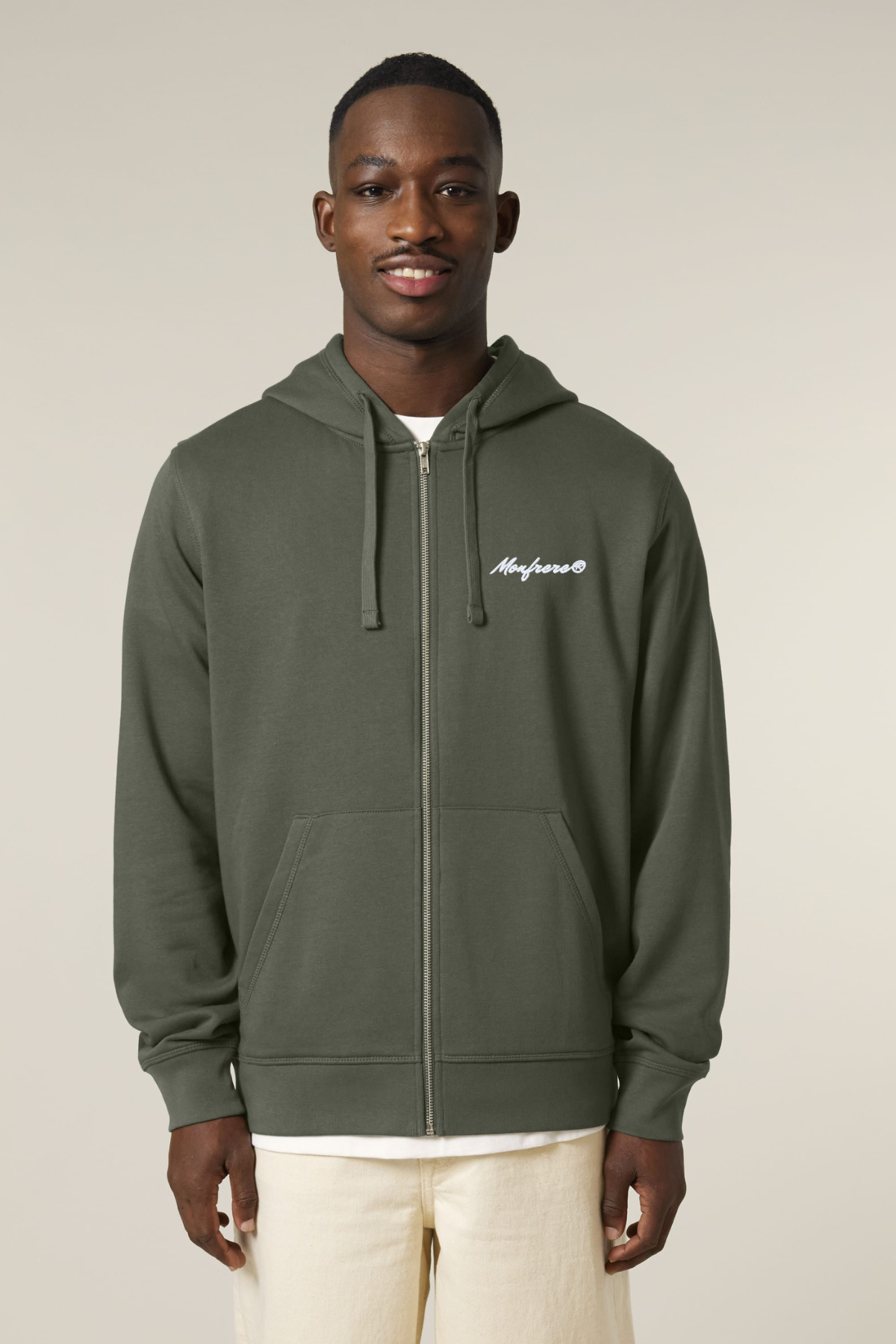 White Label Stick Iconic Unisex-Zip-Hoodie