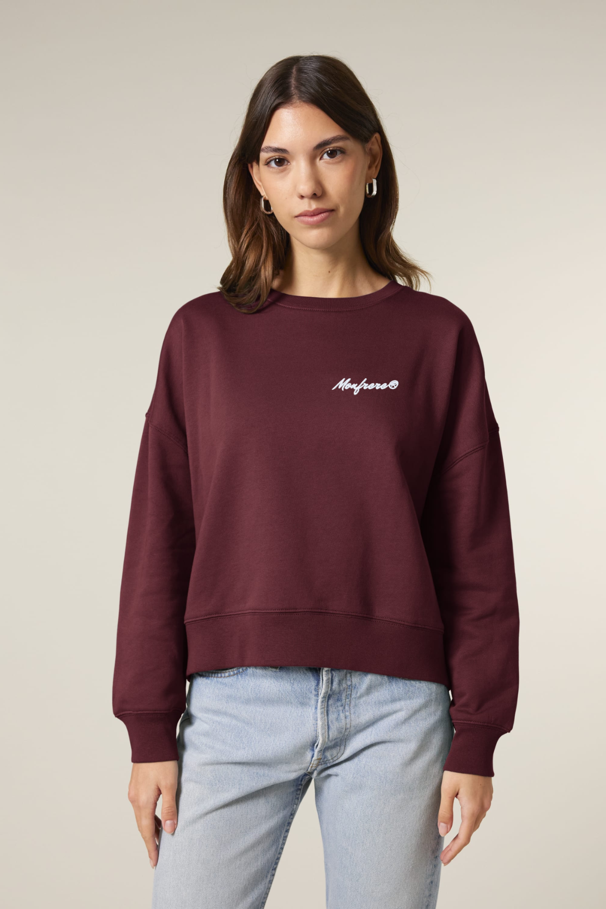 White Label Stick Damen-Crewneck-Sweatshirt