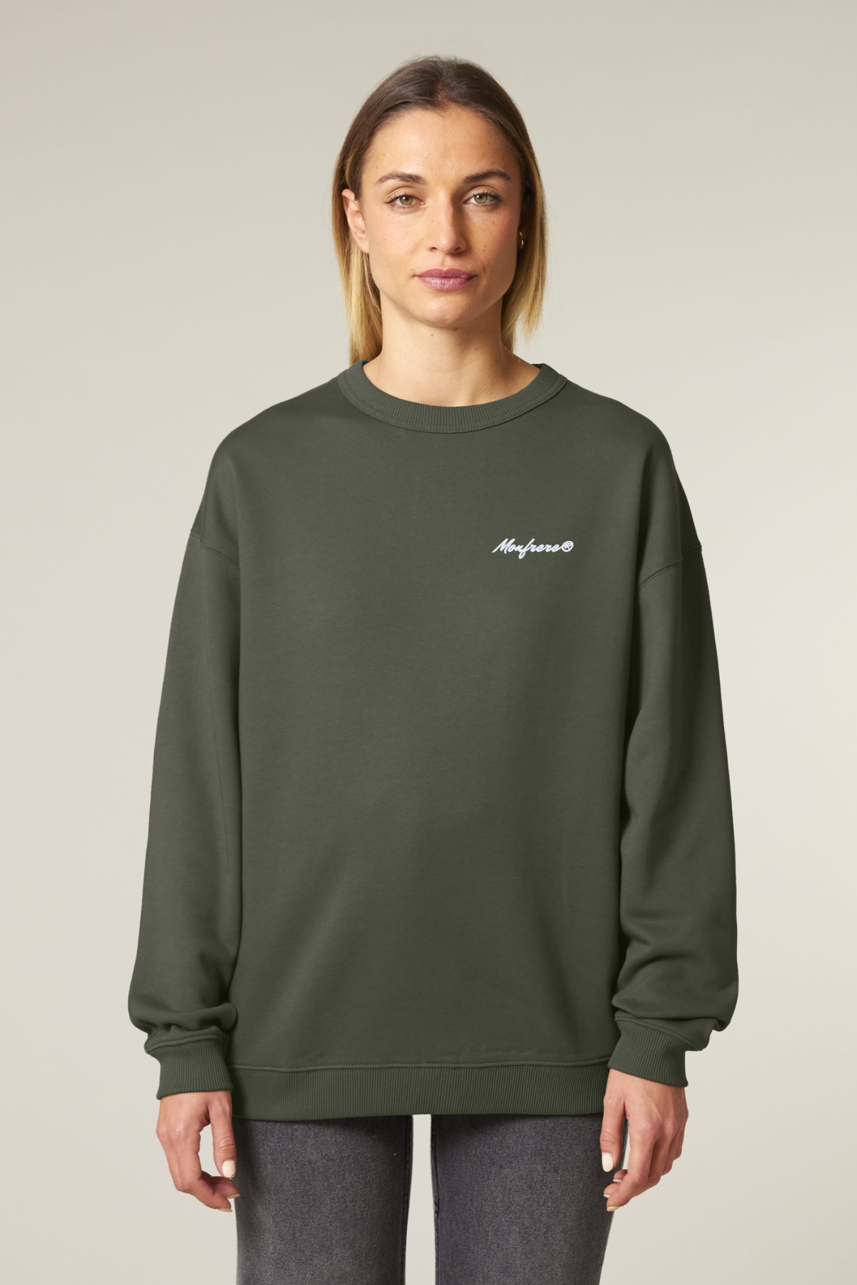 White Label Stick Oversize Damen-Crewneck-Sweatshirt