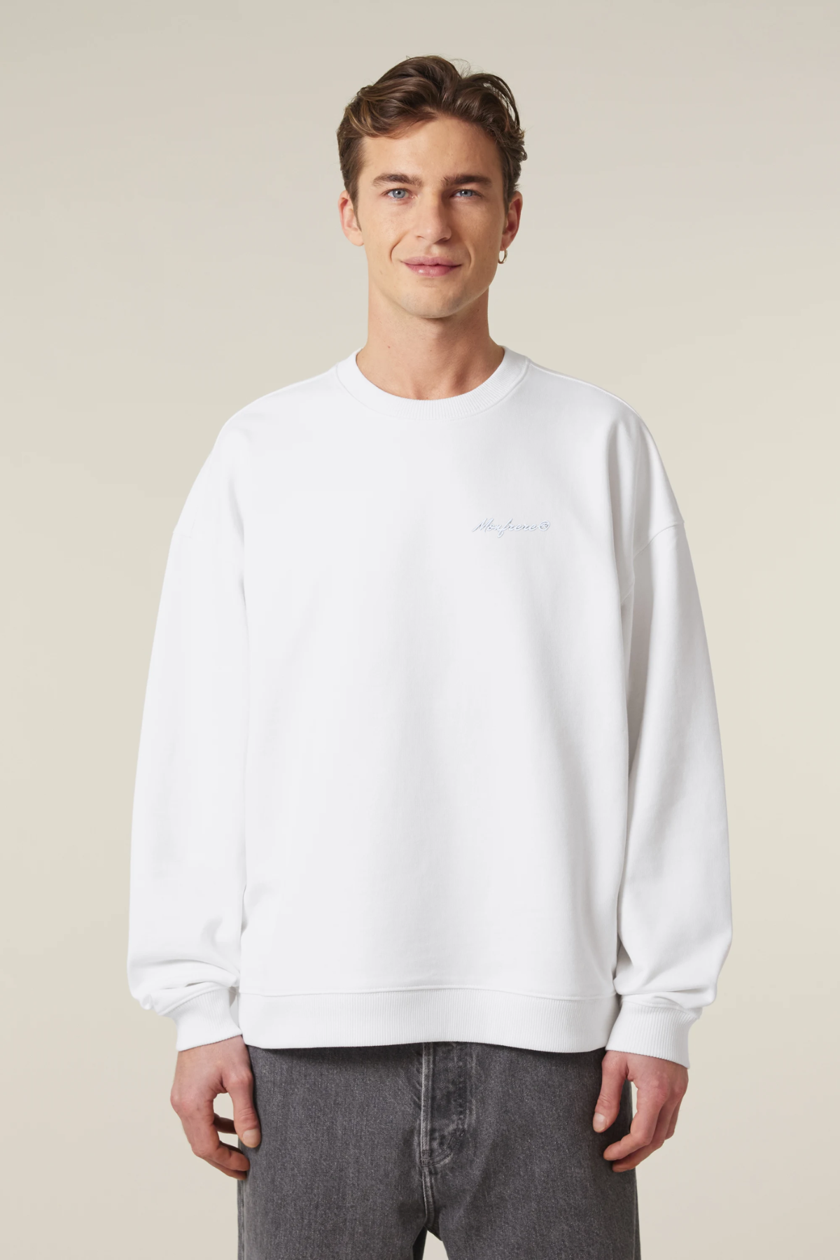 White Label Stick Oversize-Crewneck-Sweatshirt