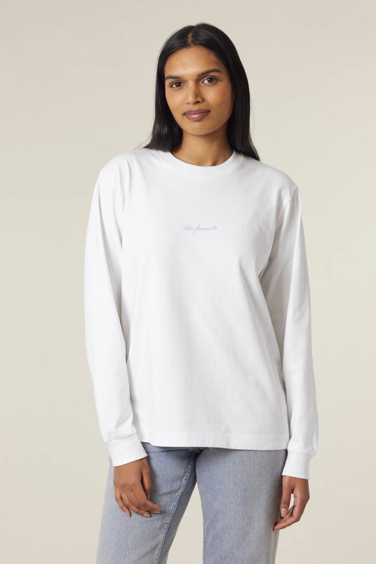 White Label Stick Unisex-Heavy-Weight-Langarmshirt