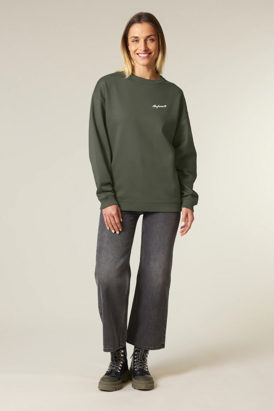 White Label Stick Oversize Damen-Crewneck-Sweatshirt