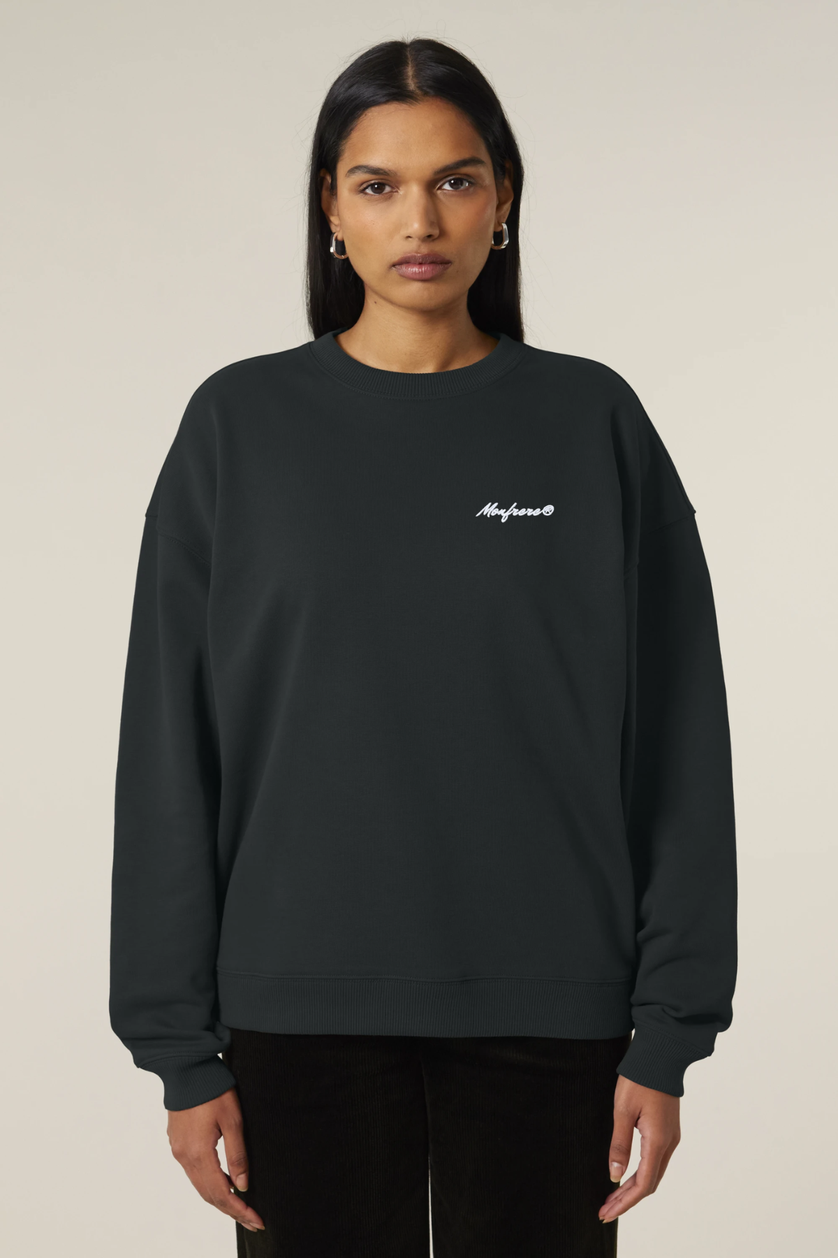 White Label Stick Oversize-Crewneck-Sweatshirt