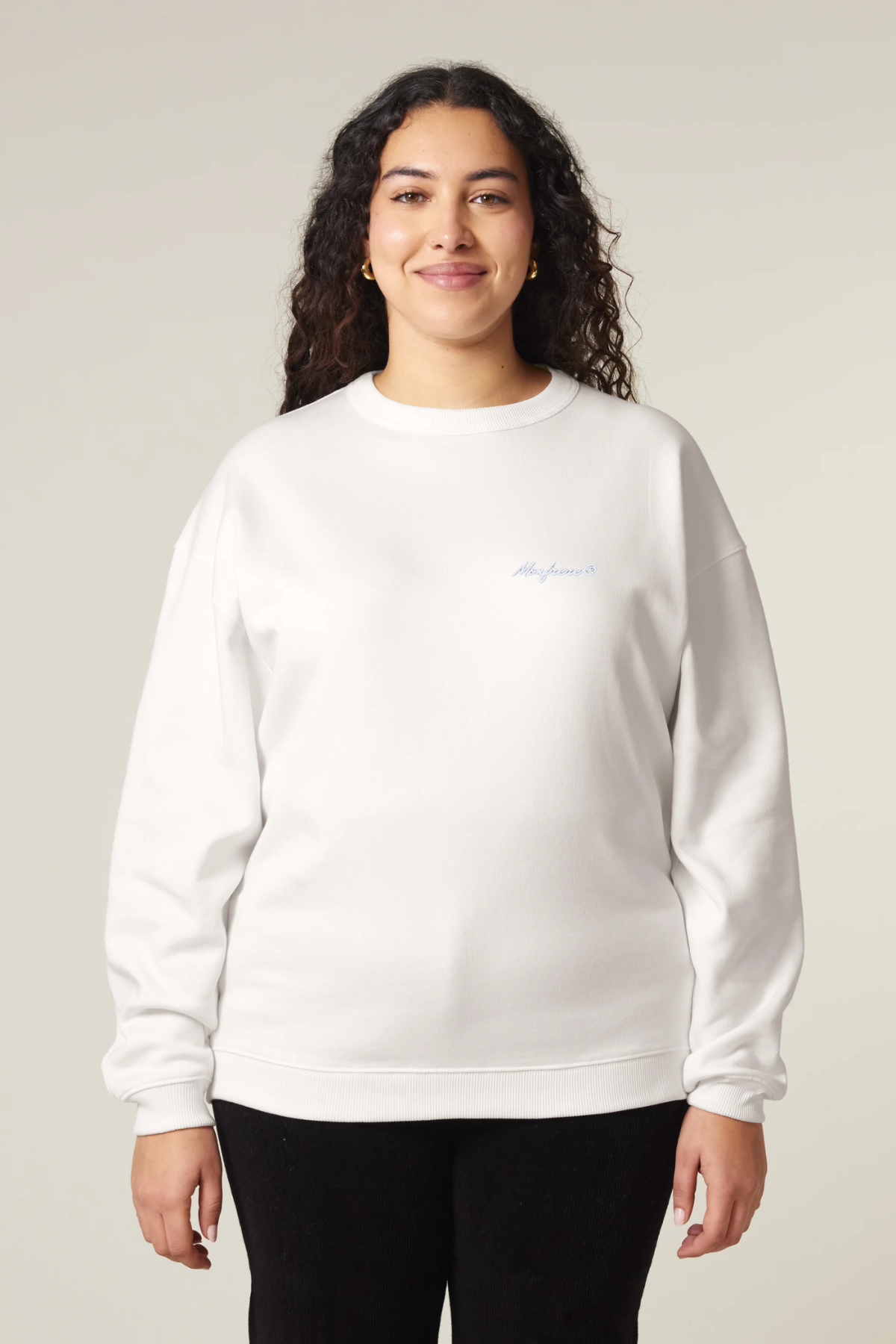 White Label Stick Oversize Damen-Crewneck-Sweatshirt