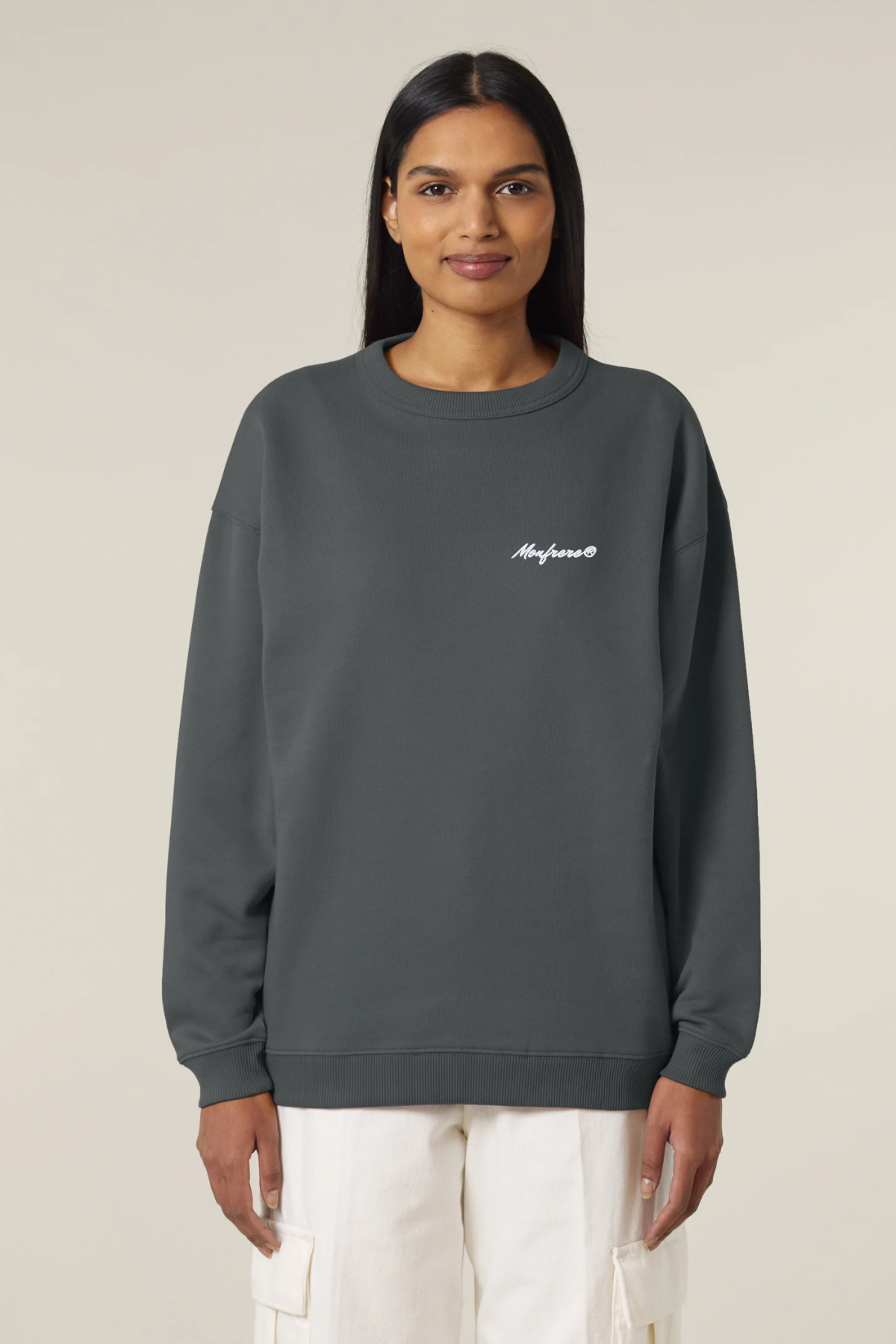 White Label Stick Oversize Damen-Crewneck-Sweatshirt