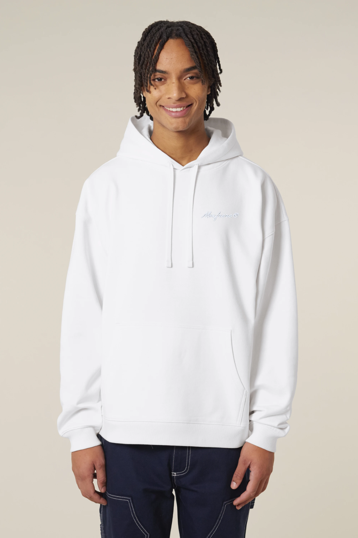 White Label Stick Oversize-Hoodie-Sweatshirt