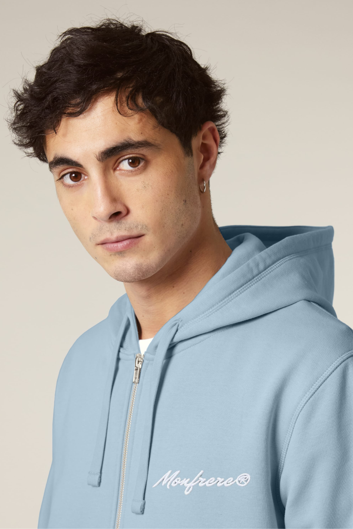 White Label Stick Iconic Unisex-Zip-Hoodie