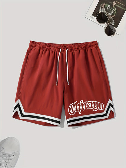 Men's 'Chicago' Basketball Shorts - Summer Style Must-Have!