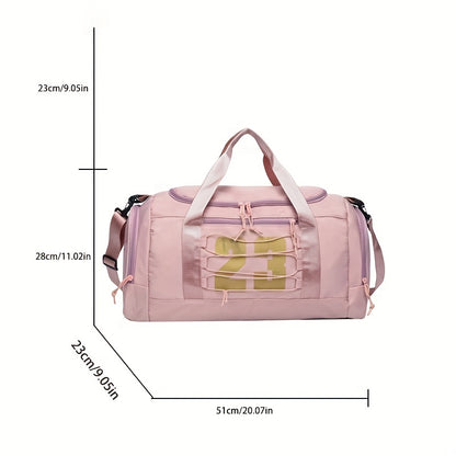 Large Capacity Portable Sports Bag - Multifunctional Travel Duffel - Nylon Material