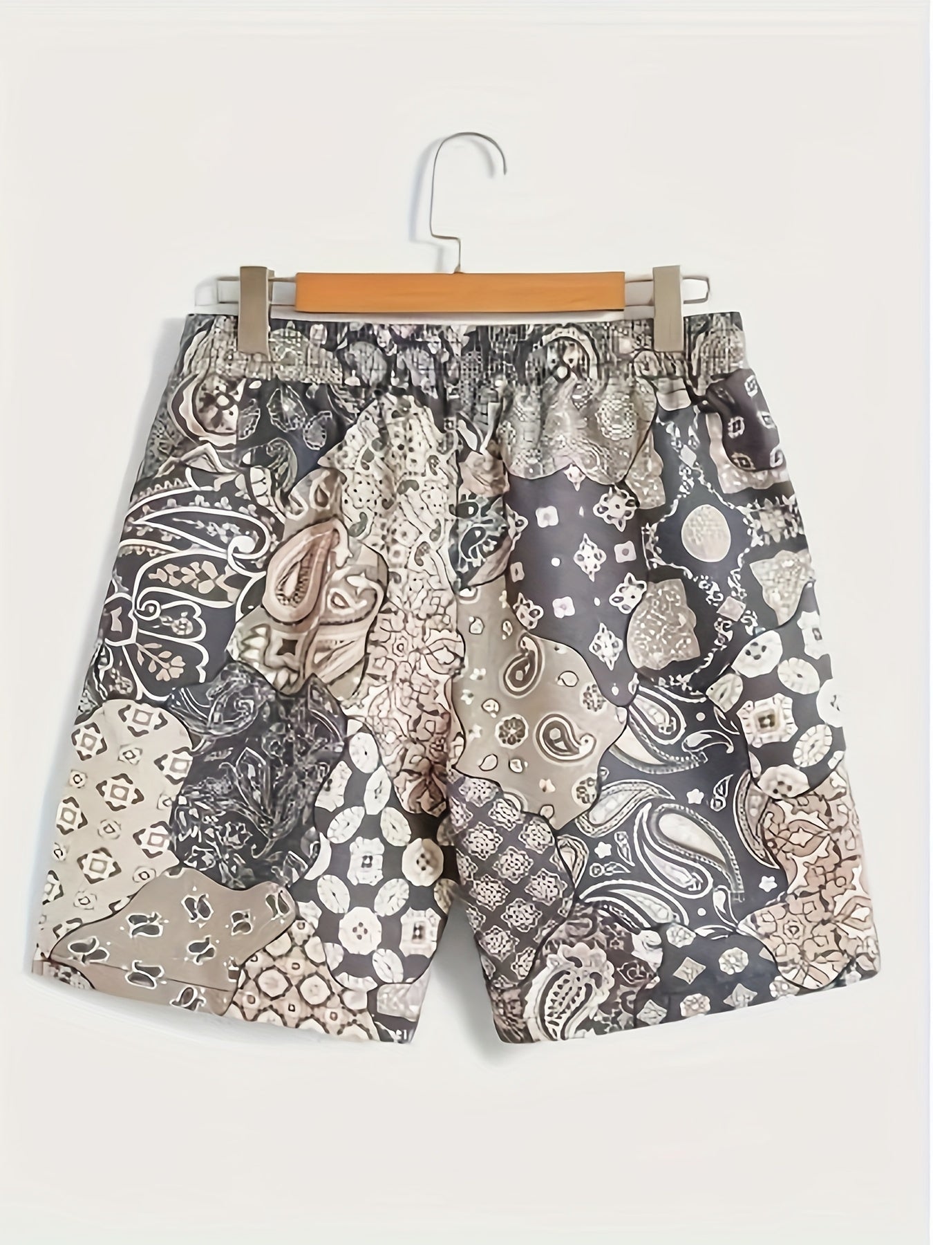 Vintage Geometric Shorts - Perfect for Summer Vacation