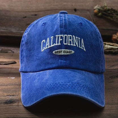Vintage California West Coast Baseball Cap - Sun Protection