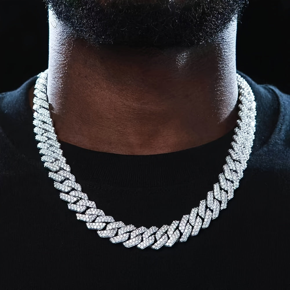 Chunky Iced Out Cuban Link Chain for Men