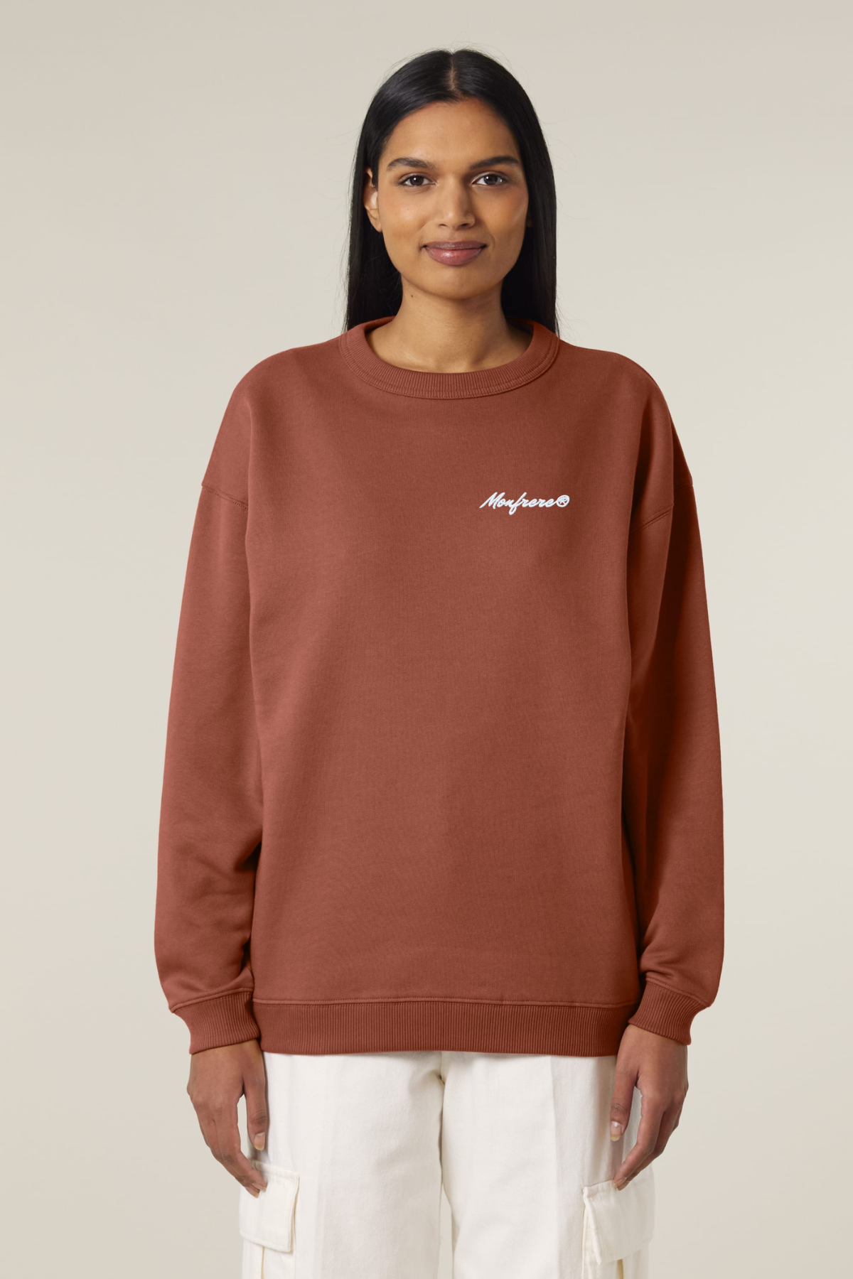 White Label Stick Oversize Damen-Crewneck-Sweatshirt