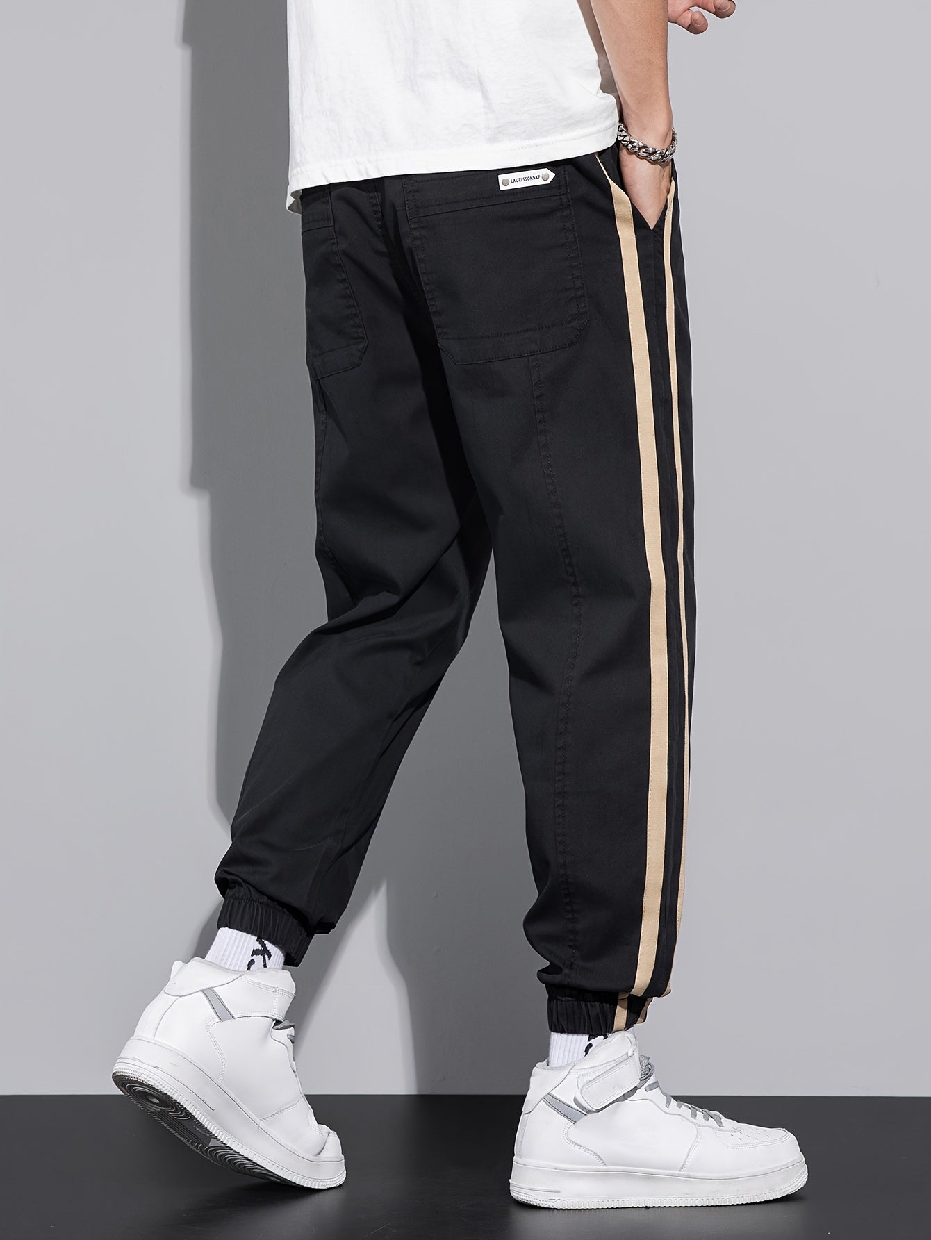 Adjustable Men's Jogger Pants - Comfort & Stylish Men's Joggers