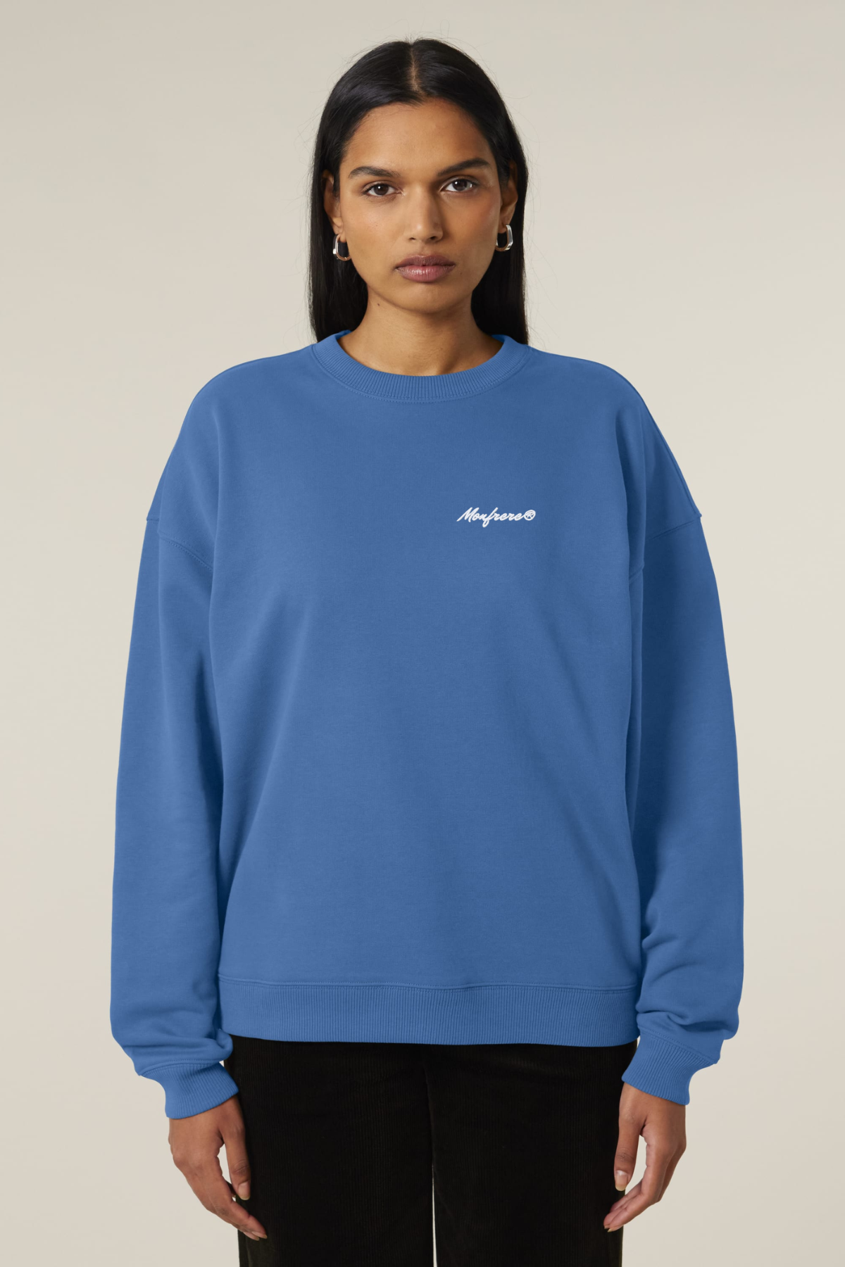 White Label Stick Oversize-Crewneck-Sweatshirt