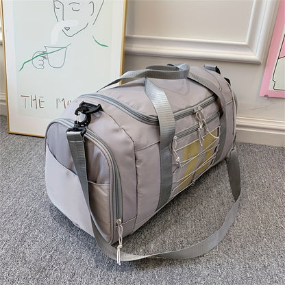 Portable Large Capacity Sports Gym Bag, Multifunctional Travel Bag, Shoulder Bag for Business Trip
