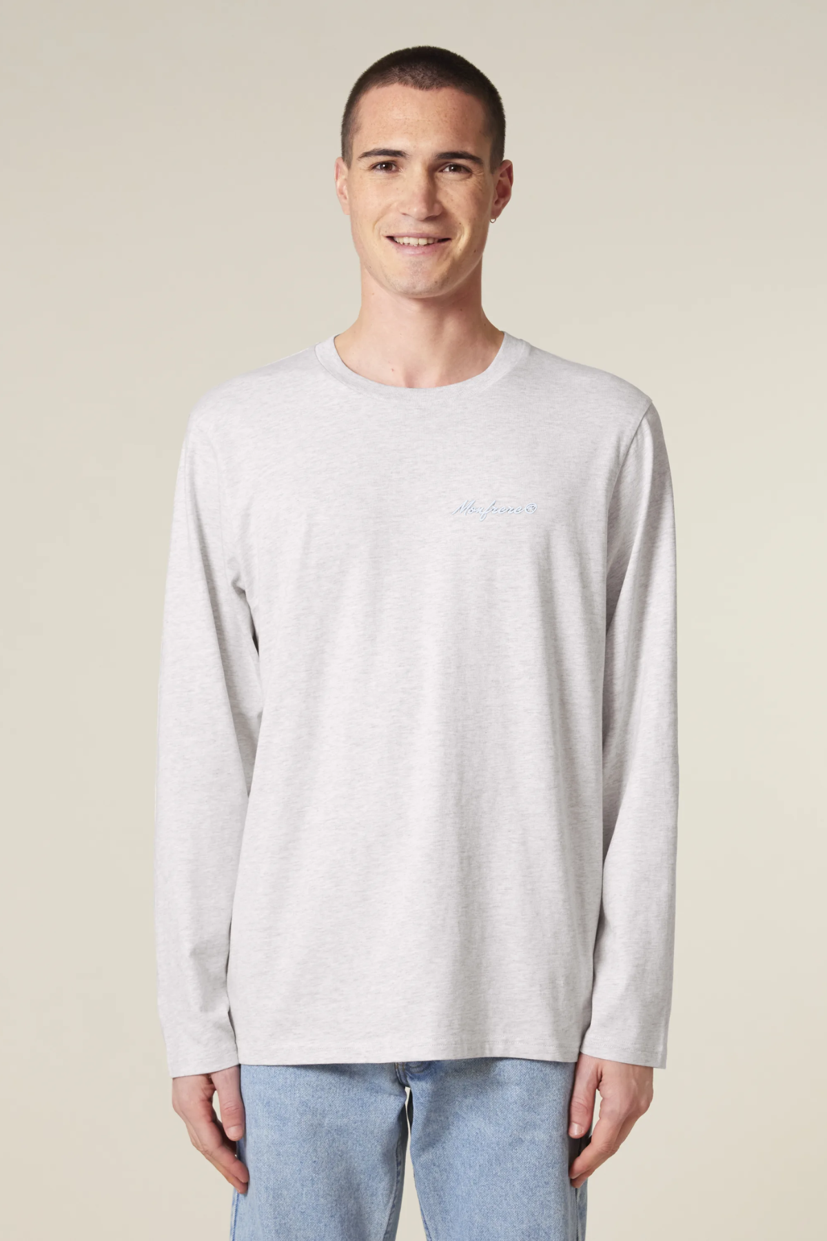 White Label Stick Unisex-Langarmshirt