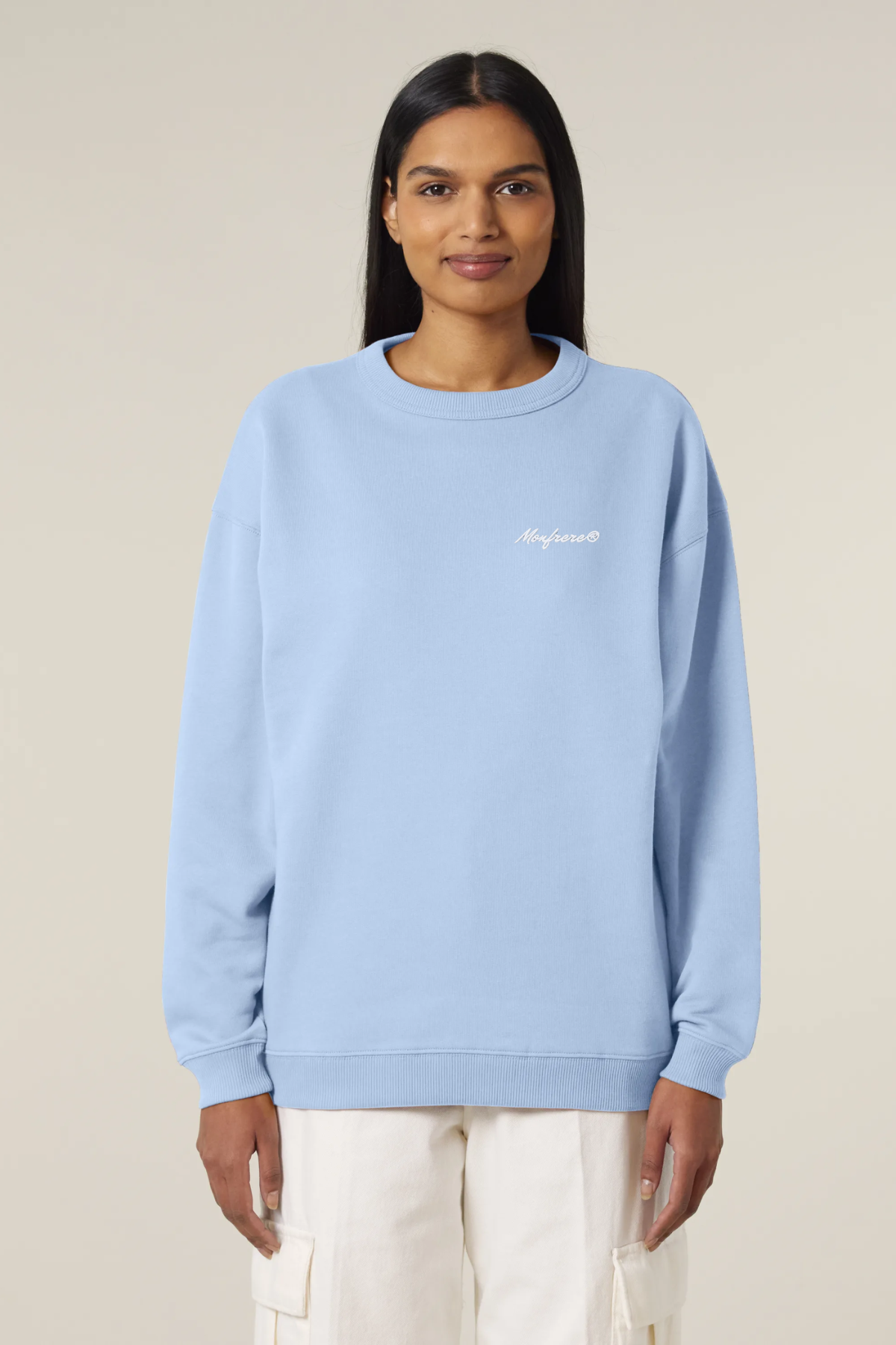 White Label Stick Oversize Damen-Crewneck-Sweatshirt