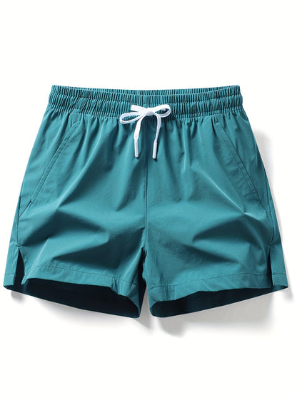 Breathable Men's Shorts with Pockets - Perfect for Running, Fitness, and Training