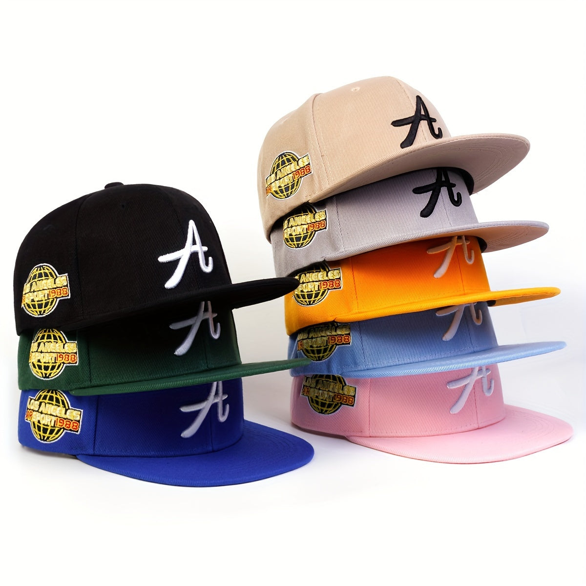 Adjustable Sun Protection Baseball Cap for Men - LA Embroidery