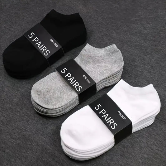 Breathable Socks for Men and Women - Pack of 5/10 - Spring/Summer Collection