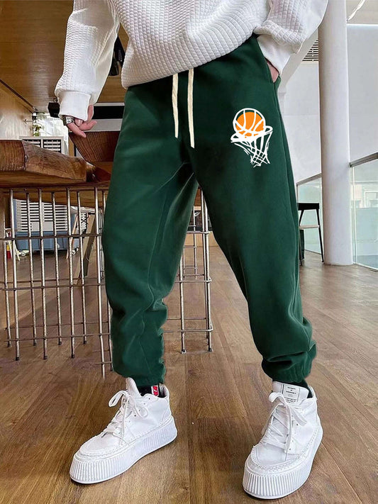 Men's Basketball Joggers - Comfy & Stylish with Pockets