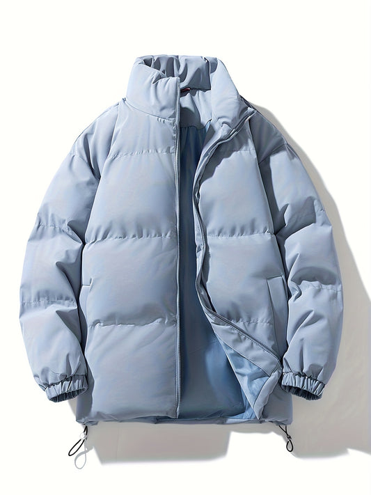 Men's Stylish Puffer Coat - Warm & Durable for Winter Outdoor Activities