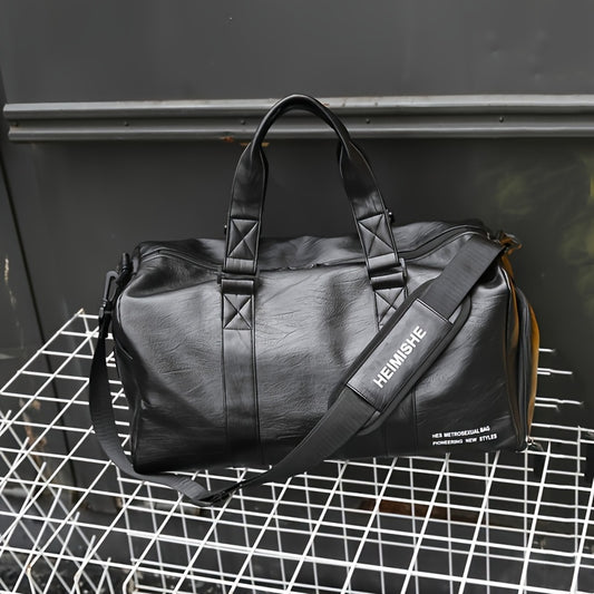 Vintage Style Duffel Bag - Lightweight & Water-Resistant for Travel and Sports