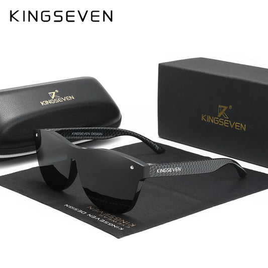 KINGSEVEN New Brand Design  Sunglasses TR90 Polarized Eyewear Men Retro Eye Protection Glasses