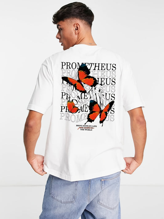 Prometheus Print Men's T-Shirt - Comfort Fit, Classic Neckline